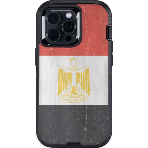 Egyptian Flag Distressed Otterbox Defender iPhone Skin